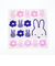 ミッフィー miffy フラワー ミニタオル ピンク ハンカチ 西川