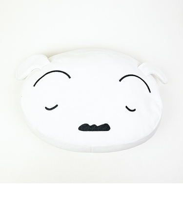 クレヨンしんちゃん シロ もっちりフェイスミニクッション
