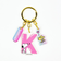 スヌーピー 『K』 イニシャル3連アクリルキーホルダー (ピンク) SNOOPY