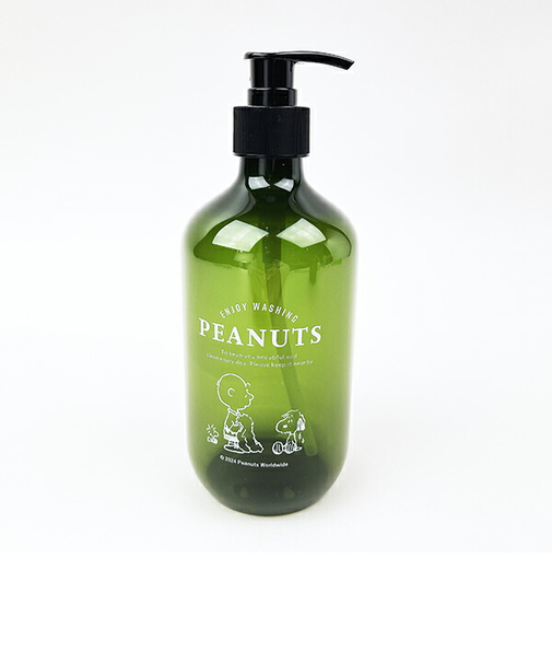 スヌーピー ソープディスペンサー グリーン SNOOPY