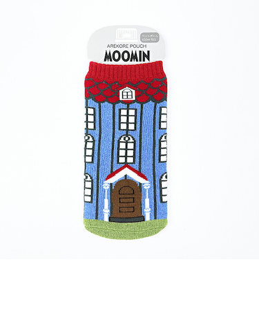 ムーミン ムーミンやしき あれこれポーチ (ブルー)