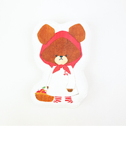 くまのがっこう アップルジャッキー ダイカットクッション