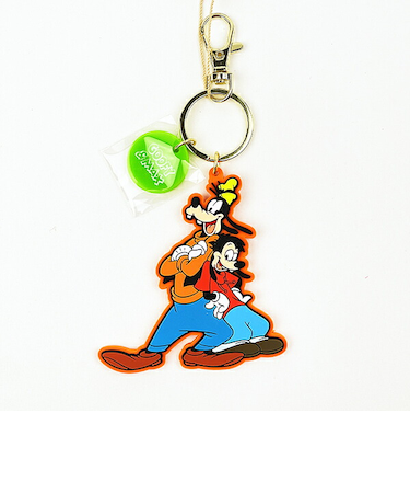 ディズニー グーフィー&マックス ライブリーラバーチャームキーホルダー ACCOMMODE アコモデ Disney