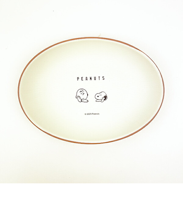 スヌーピー オーバルプレート お皿 日本製 SNOOPY