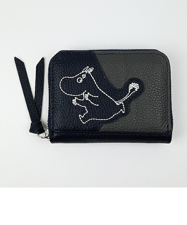 ムーミン 本革カードポーチ カードケース 小銭入れ MOOMIN