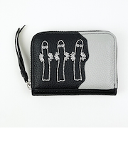 ムーミン ニョロニョロ 本革カードポーチ カードケース 小銭入れ MOOMIN