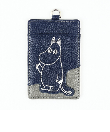 ムーミン 本革パスケース 定期入れ MOOMIN