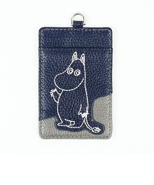 ムーミン 本革パスケース 定期入れ MOOMIN