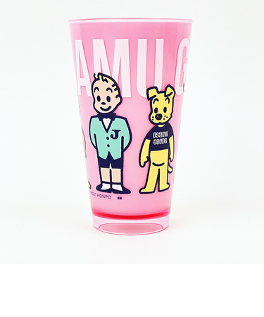 オサムグッズ アクリルタンブラー(L) (ピンク) コップ ランチ