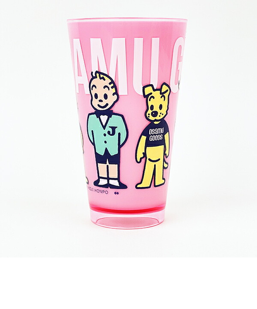 オサムグッズ アクリルタンブラー(L) (ピンク) コップ ランチ