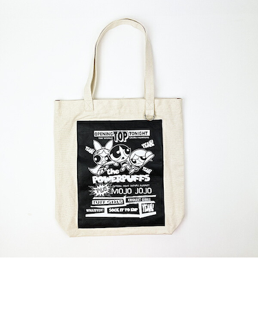 パワーパフガールズ×Flapper キャンバストートバッグ パワパフ