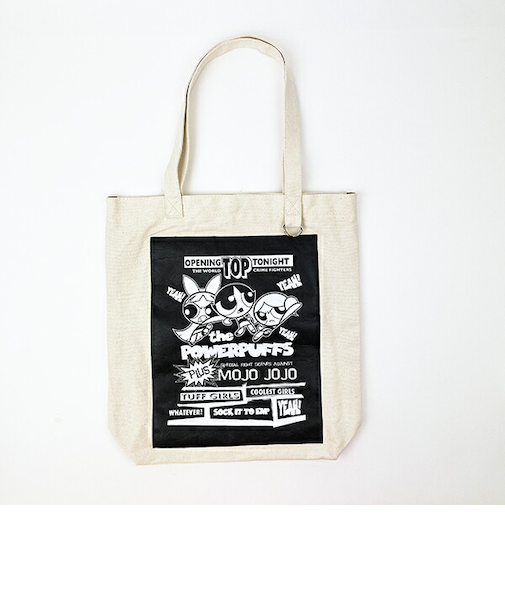 パワーパフガールズ×Flapper キャンバストートバッグ パワパフ