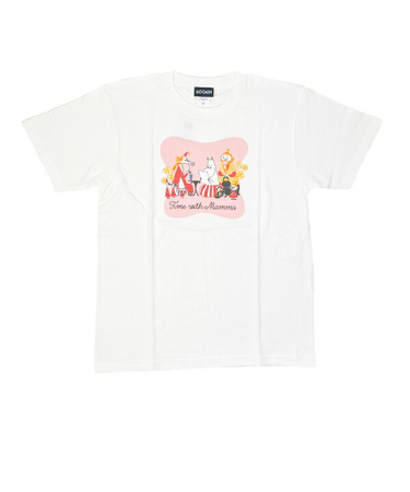 ムーミン Mamma Tシャツ(M) ホワイト アパレル MOOMIN