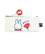 ミッフィー miffy 帆布ペンポーチ ホワイト