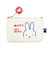 ミッフィー miffy 帆布ポーチ ホワイト