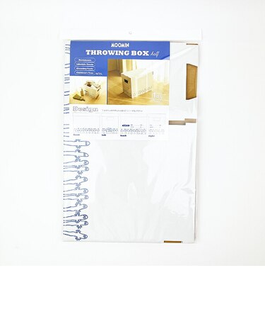 ムーミン ニョロニョロ スローイングボックスハーフ 日本製