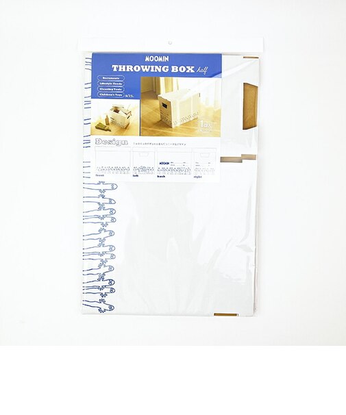 ムーミン ニョロニョロ スローイングボックスハーフ 日本製