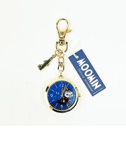 ムーミン リトルミイ チャーム付きキーチェーンウォッチ(ブルー) 時計 MOOMIN