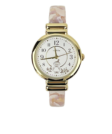 ムーミン リトルミイ アクリルバングルウォッチ(ピンク) 時計 MOOMIN