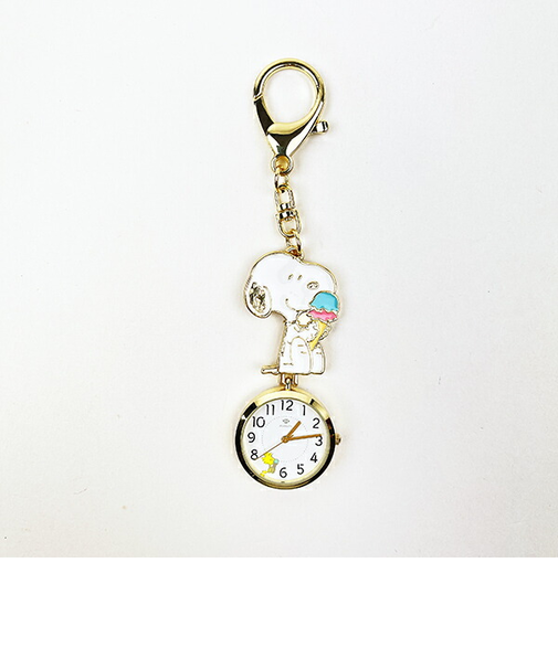 スヌーピー キーチャームウォッチ アイス 時計 キーホルダー SNOOPY