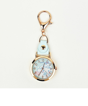 サンリオ シナモロール おすましキーチェーンウォッチ(ブルー) 時計 Sanrio シナモン