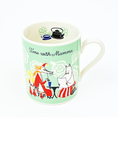 ムーミン マグ Time with Mamma グリーン キッチン マグカップ MOOMIN
