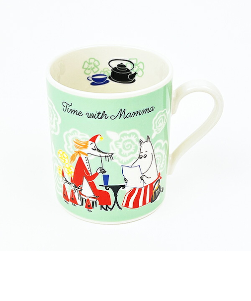 ムーミン マグ Time with Mamma グリーン キッチン マグカップ MOOMIN