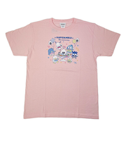 サンリオ はぴだんぶい 5th おむすび Tシャツ(M) ピンク Sanrio アパレル