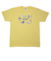 サンリオ はぴだんぶい 5th はらまき Tシャツ(M) イエロー Sanrio アパレル