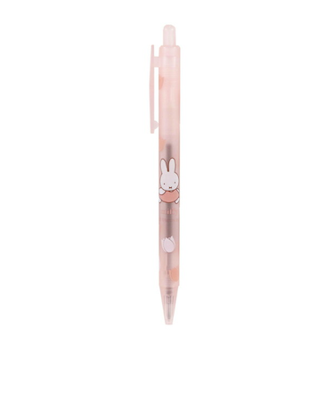 ミッフィー miffy ボールペン ピンク フラワーシリーズ 文具 日本製