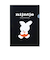 ミッフィー miffy 70th ナインチェ A4クリアファイル ブラック 文具 日本製