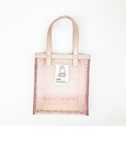 ミッフィー miffy トートバッグ ピンク フラワーシリーズ