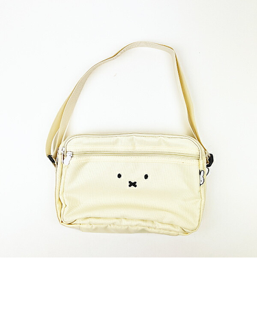 ミッフィー miffy ミニショルダーバッグ (フェイスアイボリー)