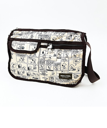 スヌーピー コミックナチュラル ショルダーバッグ SNOOPY