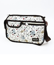 スヌーピー フラワーベージュ ショルダーバッグ SNOOPY