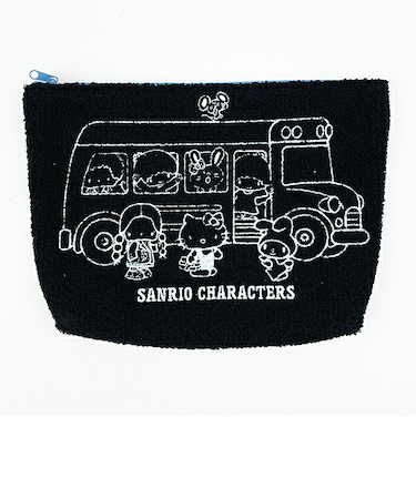 サンリオキャラクターズ サガラポーチ ブラック ACCOMMODE アコモデ Sanrio