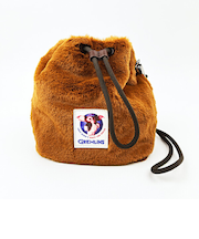 グレムリン ファー巾着ショルダーバッグ ブラウン ACCOMMODE アコモデ