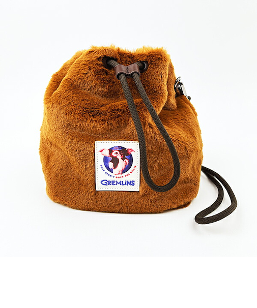 グレムリン ファー巾着ショルダーバッグ ブラウン ACCOMMODE アコモデ
