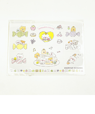 ほわころくらぶ デザインシール ステーショナリー 文具