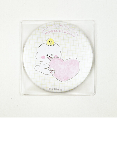 ほわころくらぶ ミラー ハート ほわころちゃん 鏡 ホワイト