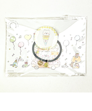 ほわころくらぶ ヘアポニー ほわころちゃん アイスクリーム イエロー ヘアゴム アクセサリー