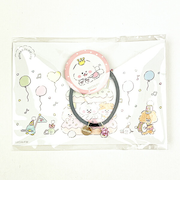 ほわころくらぶ ヘアポニー ほわころちゃん 王冠 ピンク ヘアゴム アクセサリー