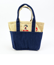スヌーピー トートバッグ(S) (ネイビー) ランチ SNOOPY ROOTOTE ルートート コラボ