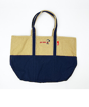 スヌーピー トートバッグ(L) (ネイビー) ランチ SNOOPY ROOTOTE ルートート コラボ