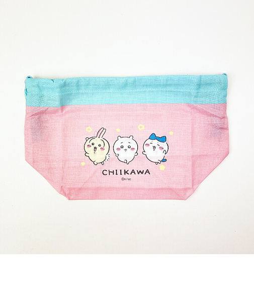 ちいかわ ダンス 巾着お弁当袋 ランチ 日本製