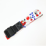 ムーミン リトルミイ KUKKIKAレッド×ブルー スーツケースベルト トラベル