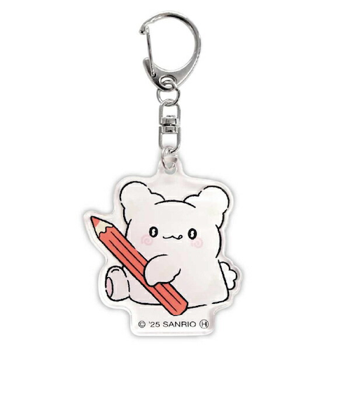 はなまるおばけ アクリルキーホルダー えんぴつ サンリオ