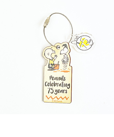 スヌーピー 木のオーナメント レッド PEANUTS 75th SNOOPY 日本製