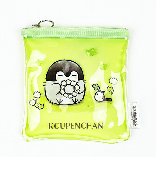 コウペンちゃん ミニポーチ みどり