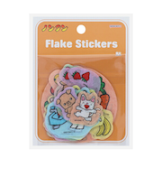 ノンタン フレークシール オレンジ 文具